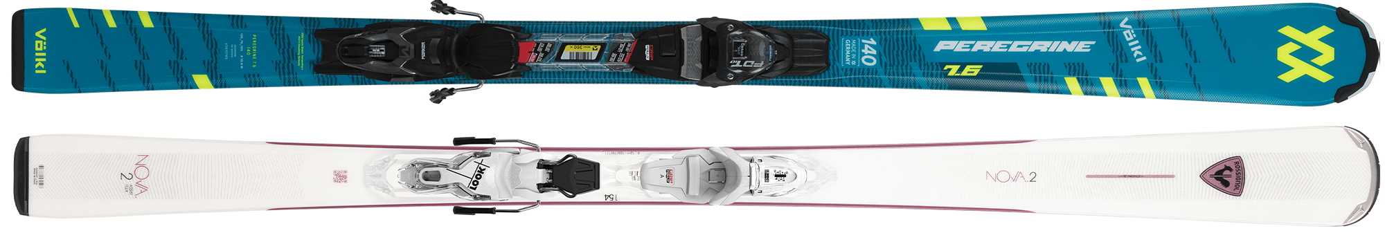 Sci Smart - Nordica Spitfire TI, Rossignol Forza 50, Rossignol Carve